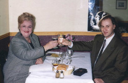 Lady Alys Robi et Roger-Luc Chayer en 1993