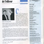 Magazine Musicien québécois complet 1990 Page2