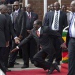 Robert Mugabe falls